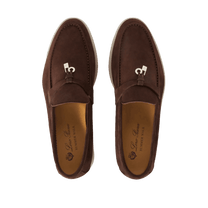 Loro Piana Women's Summer Charms Walk Loafers (Suede)