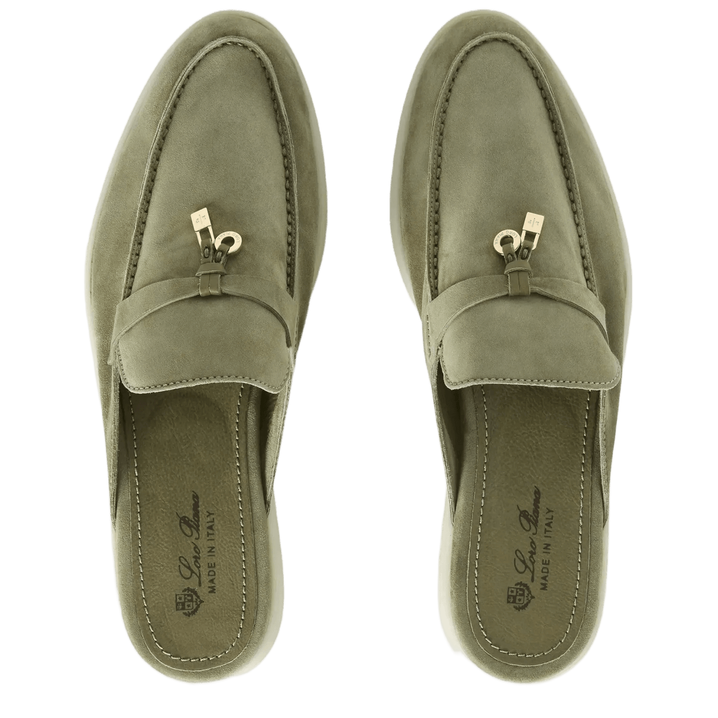 Loro Piana Women's Babouche Charms Walk Loafers