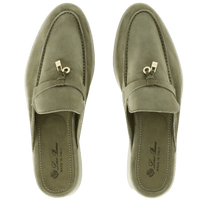 Loro Piana Women's Babouche Charms Walk Loafers