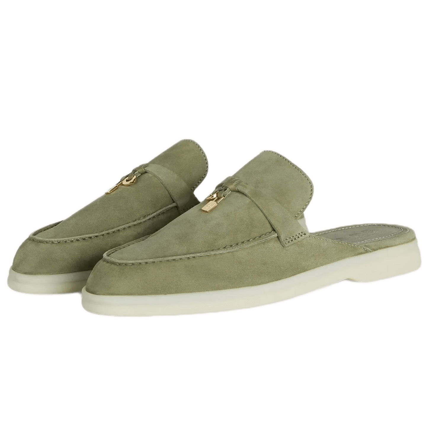 Loro Piana Women's Babouche Charms Walk Loafers