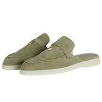 Loro Piana Women's Babouche Charms Walk Loafers