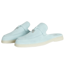 Loro Piana Women's Babouche Charms Walk Loafers