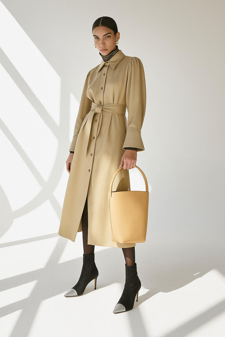 The Row Large N/S Park Tote in Nubuck