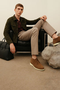 Loro Piana Men's Open Walk Chukka Boots