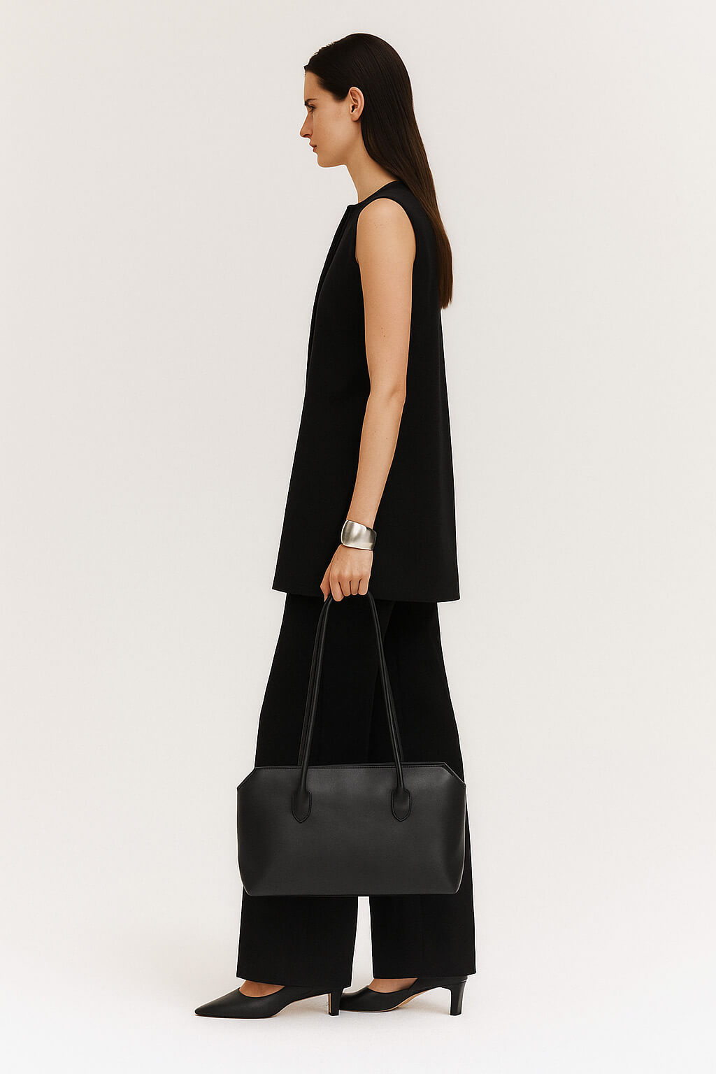 The Row Terrasse Bag in Leather