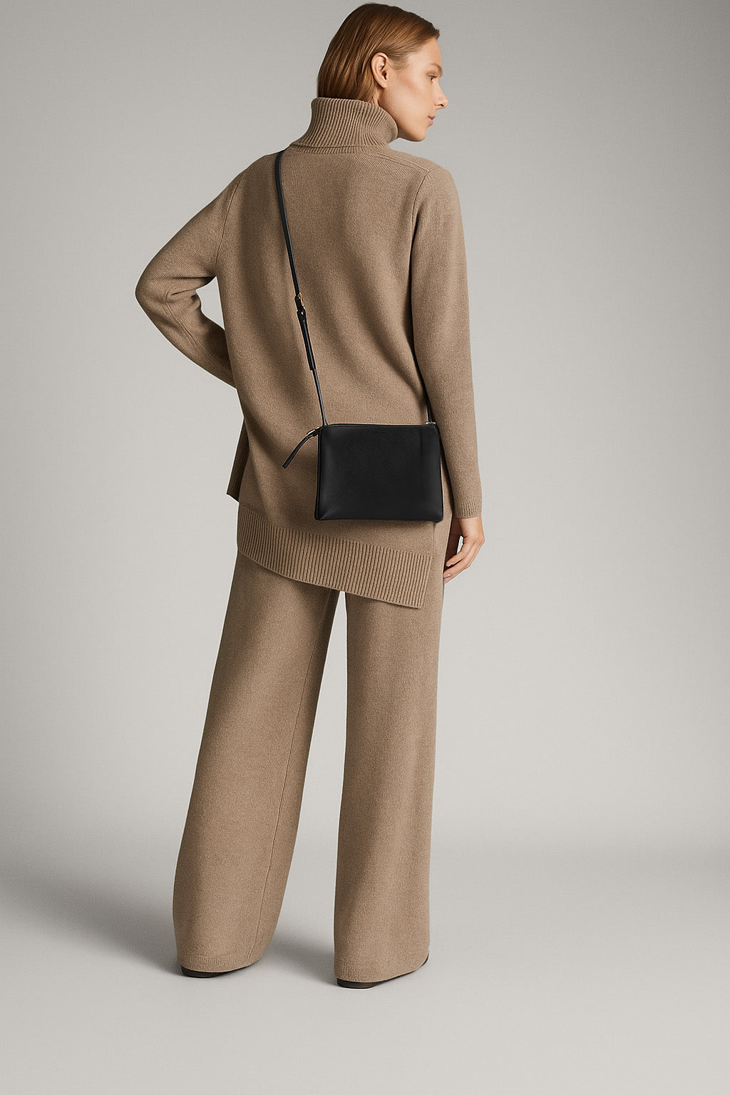 The Row Nu Twin Mini Leather Crossbody Bag