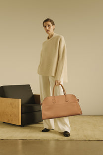 The Row EW Margaux Bag in Leather