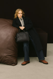 The Row India 12.00 Bag in Leather
