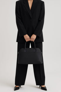 The Row Soft Margaux 12 Bag in Leather