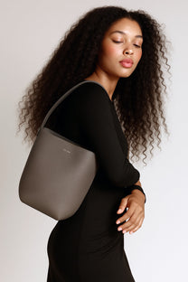 The Row Small N/S Park Tote Bag in Leather