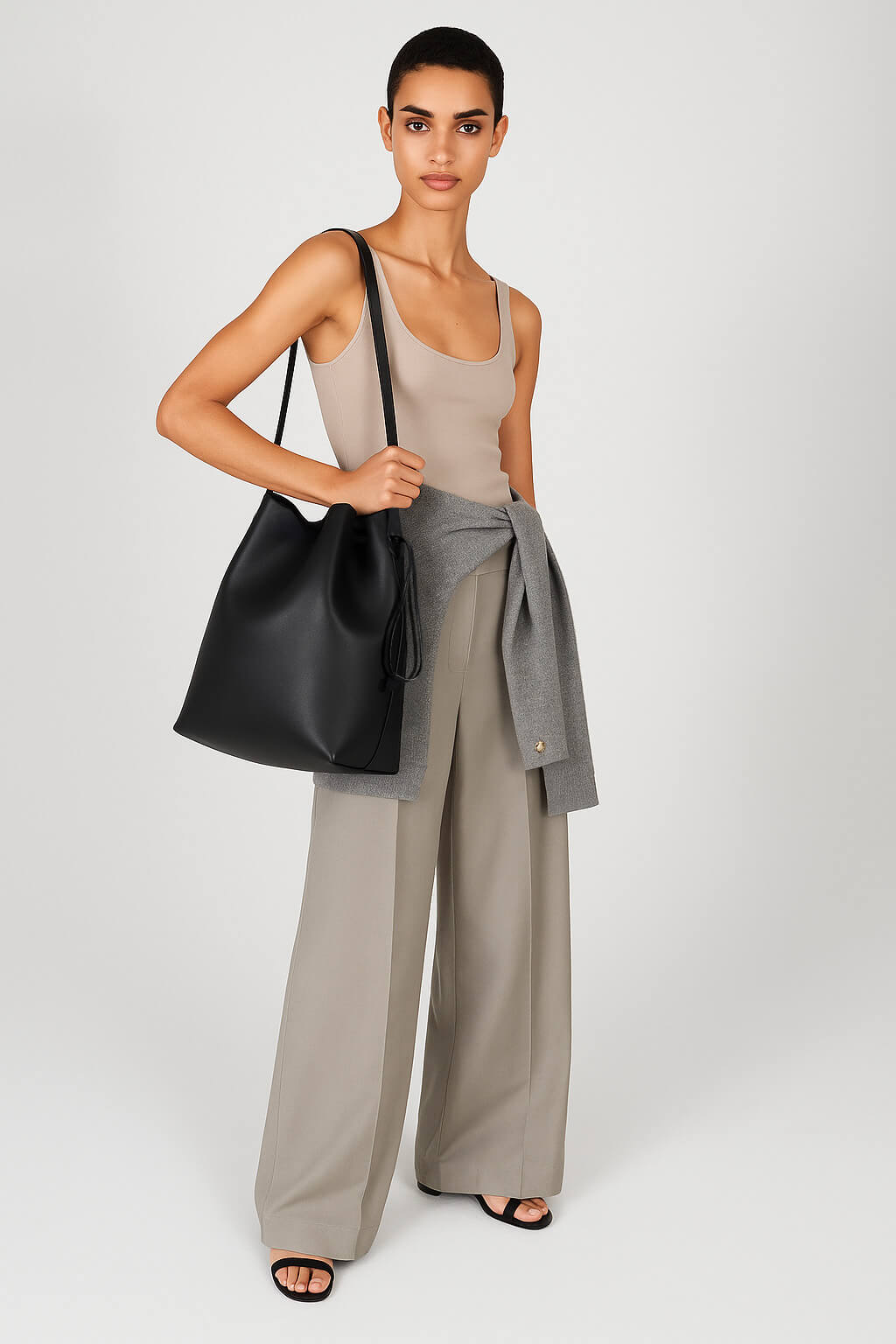 The Row Belvedere Tote Bag in Leather