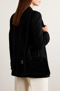 The Row Soft Margaux 10 Bag in Suede