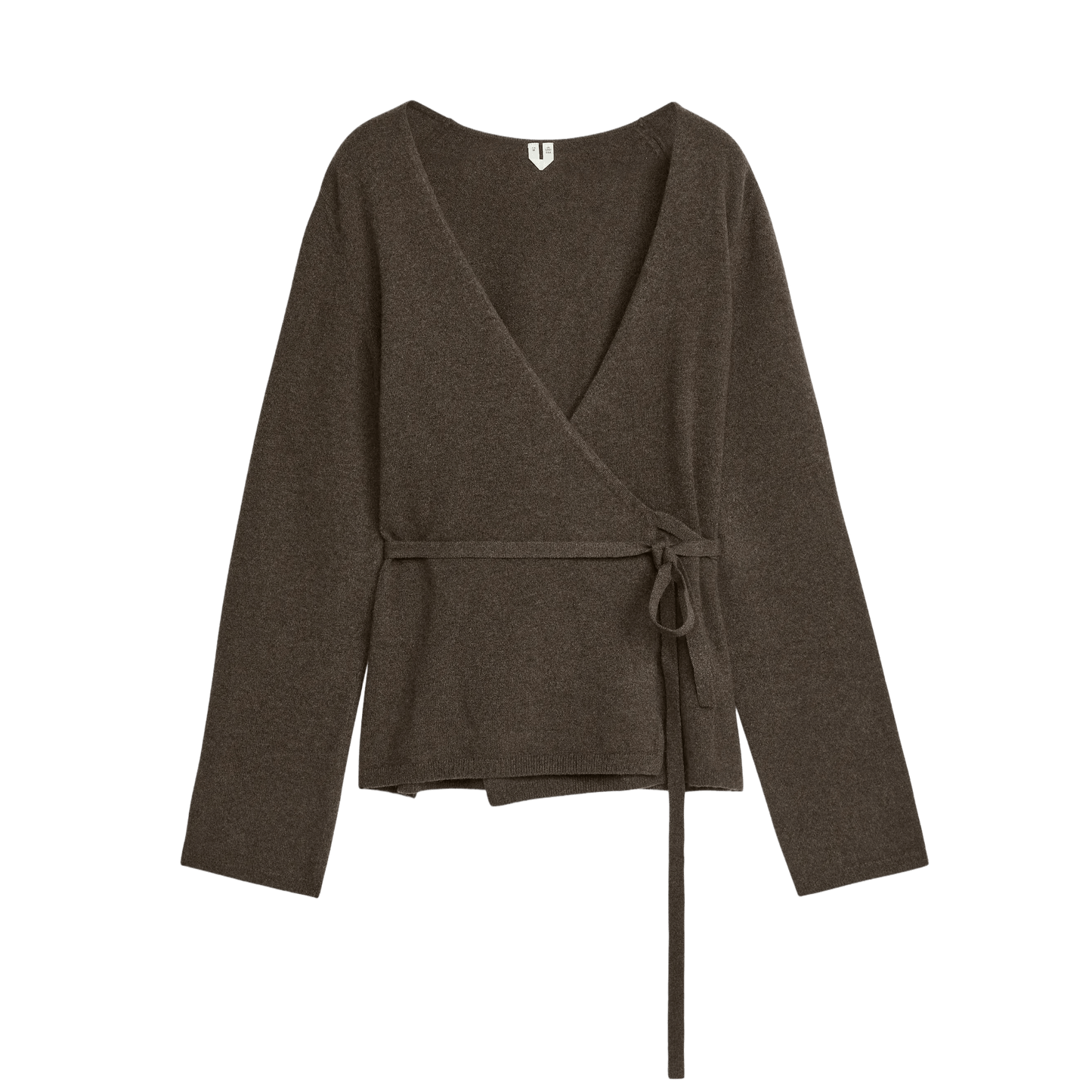 Arket Women's Cashmere-Wool Wrap Cardigan