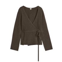 Arket Women's Cashmere-Wool Wrap Cardigan