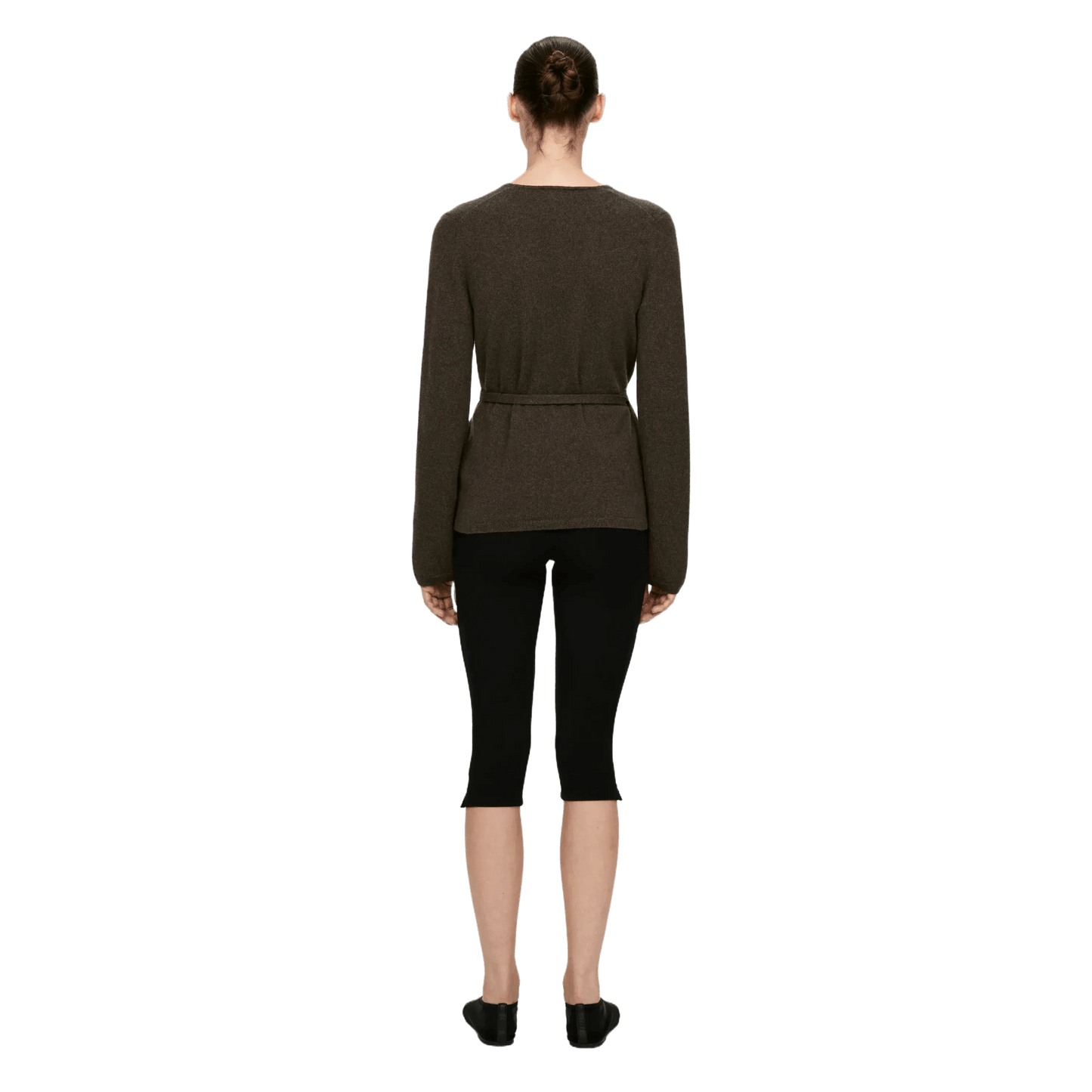 Arket Women's Cashmere-Wool Wrap Cardigan